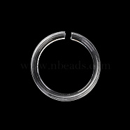 Transparent Plastic Single Bracelet Display Rings, Clear, 5.15x0.75cm(BDIS-F006-01A)