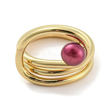 Brass Wire Wrap Finger Ring(RJEW-Q804-03G)-2