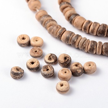 Chapelets de perles en rondelles de noix de coco naturelles(X-COCB-O001-11)-2