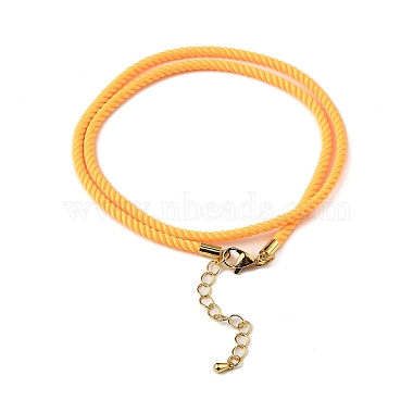 Nylon Milan Cord Necklace Making(MAK-M028-01G-27)-2