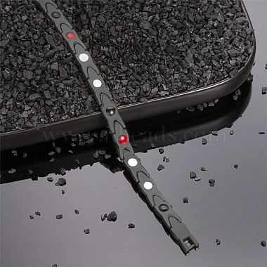 SHEGRACE Stainless Steel Watch Band Bracelets(JB653C)-2
