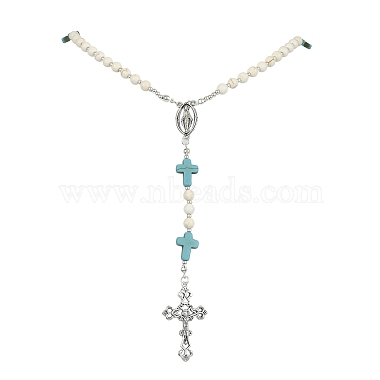 Cross Magnesite Necklaces