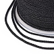 Плетеный шнур из полиэстера для изготовления ювелирных изделий(OCOR-F011-C04)-3