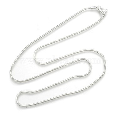 Brass Round Snake Chain Necklaces(NJEW-BB10864-22)-2