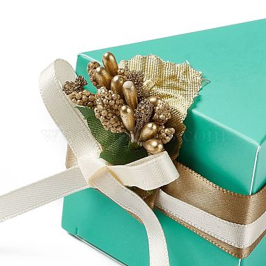 Kuchenförmige Hochzeitsbonbons aus Pappe als Geschenkboxen(CON-E026-01C)-6