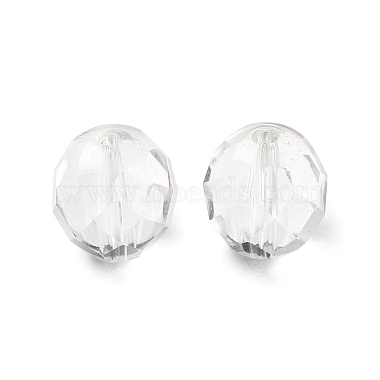 Clear Round K9 Glass Beads