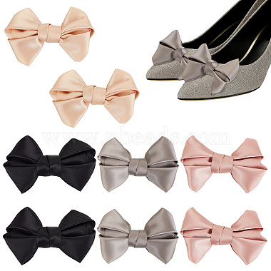 Mixed Color Polyester Shoe Buckle Clips