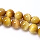 Natural Gold Tiger Eye Beads Strands(G-C076-12mm-1AA)-1