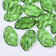 Transparent Spray Painted Glass Pendants(X-GLAA-T013-02-C05)-1