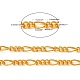 Cadenas hechas a mano de hierro cadenas figaro cadenas madre-hijo(CHSM005Y-G)-7