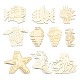 Unfinished Wooden Ocean Creature Cutouts(WOOD-CJC0010-02)-1