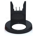 Plastic Hot Glue Gun Holders, Black, 88x85mm(AJEW-H155-08B)