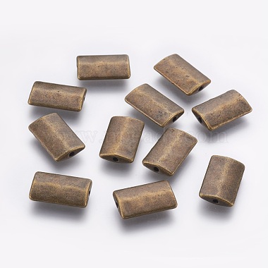 17mm Rectangle Alloy Beads