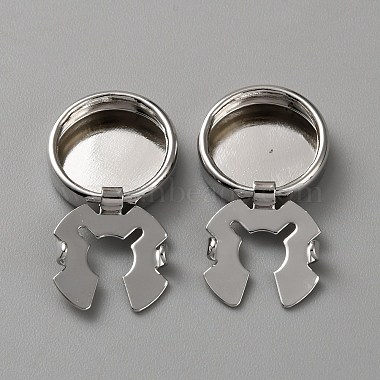 Brass Cufflinks(BUTT-WH0034-16P)-1