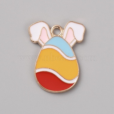 Easter Theme Alloy Enamel Pendants(ENAM-CJC0003-63A-06)-1