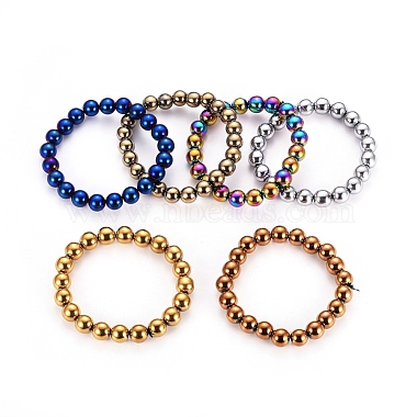 Mixed Color Non-magnetic Hematite Bracelets