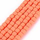 Handmade Polymer Clay Beads Strands(X-CLAY-T020-09G)-1
