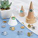 12Pcs 2 Colors 304 Stainless Steel Open Cuff Ring Component(STAS-SC0007-88)-4