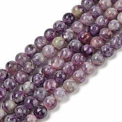 Natural Quartz Beads Strands, Round, 8mm, Hole: 1.2mm, about 46pcs/strand, 14.96''(38cm)(G-B133-A01-8MM)