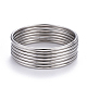 mode 304 ensembles de bracelets bouddhistes en acier inoxydable(X-BJEW-L664-022A-P)-1