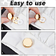 8Pcs 2 Styles Alloy Cufflinks(BUTT-GA0001-34G)-3