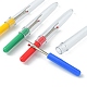 4Pcs 4 Colors Plastic Handle Iron Seam Rippers(TOOL-YW0001-22)-1
