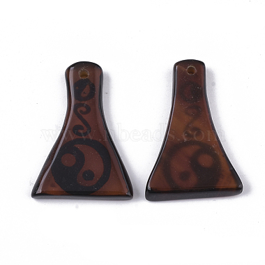 Hand Painting Natural Agate Pendants(G-S359-063)-2