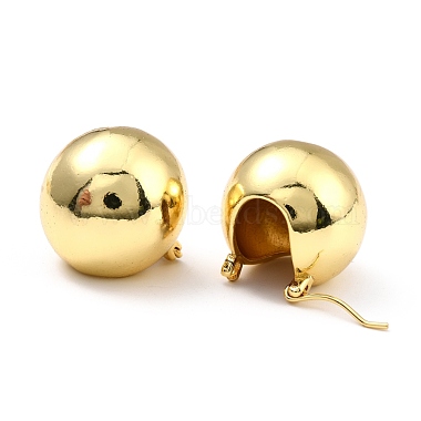 Brass Hoop Earrings(EJEW-D273-01G)-2