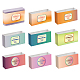 Elite 90Pcs 9 Style Gradient Color Soap Paper Tag(DIY-PH0013-30B)-4