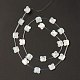 Natural White Shell Mother of Pearl Shell Beads(BSHE-B005-08)-1