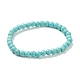 Synthetic Turquoise Beaded Stretch Bracelets(BJEW-D446-B-14)-2