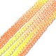 Brins de perles de verre de couleur dégradé transparent(GLAA-H021-01B-09)-2