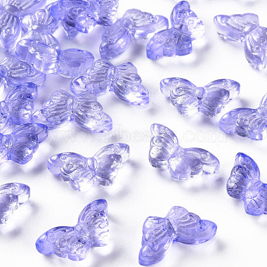 Transparent Spray Painted Glass Beads(GLAA-S190-018)-2
