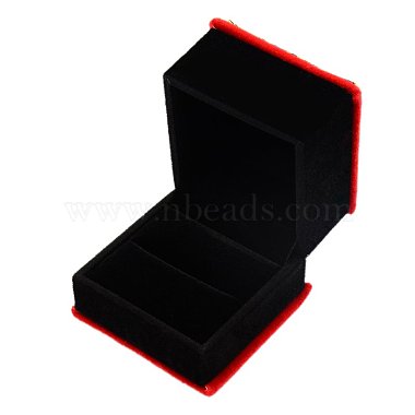 Cajas de joyas chinoiserie bordados cajas collar colgante de seda para envolver regalos(SBOX-A001-04)-2
