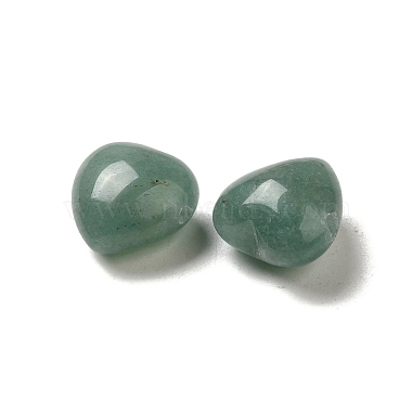 perles naturelles en aventurine verte(G-K248-A14)-2