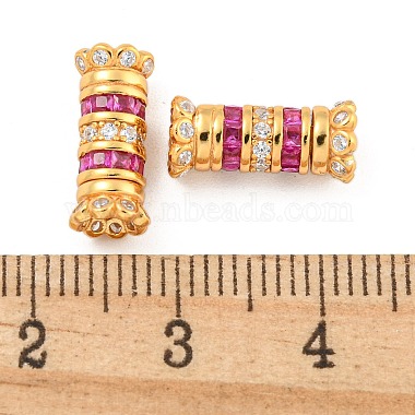 925 Sterling Silver Micro Pave Cubic Zirconia Screw Clasps(STER-U001-05B-G)-3