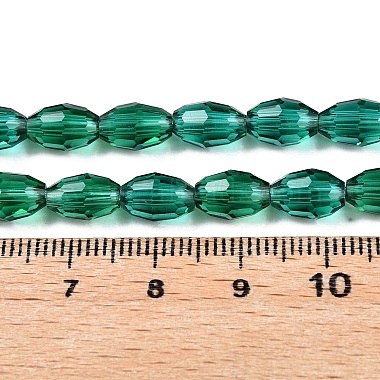 Transparent Glass Beads Strands(EGLA-A037-T6x8mm-D11)-4