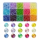 15 couleurs perles acryliques transparentes(DIY-YW0005-36)-1
