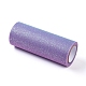 Rainbow Glitter Netting Fabric Sparkling Tulle Roll(OCOR-WH0032-48B)-1