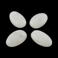 Oval Imitation Gemstone Acrylic Beads, White, 30x19x11.5mm, Hole: 2.5mm, about 117pcs/500g(OACR-R033A-32)