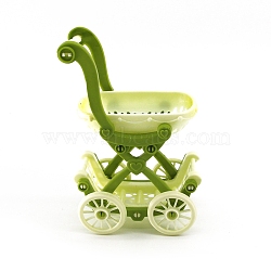 Mini Chair Trolley/Chairs, Micro Landscape Home Dollhouse Accessories, Green, 90x60x134mm(PW-WGE5044-03)