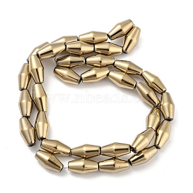 Electroplated Synthetic Magnetic Hematite Beads Strands(G-Z032-B01-02)-2