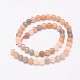 Round Natural Multi-Moonstone Beads Strands(G-D767-4mm)-2