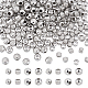 dicosmétique 200pcs 2 style 304 perles en acier inoxydable(STAS-DC0005-27)-1