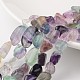 Nuggets Natural Fluorite Bead Strands(G-M345-03)-1