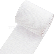 Gorgecraft Ultra Wide Thick Flat Elastic Bands, Webbing Garment Sewing Accessories, White, 70mm, 2yards/bag(EC-GF0001-24A)