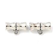 Tibetan Style Alloy Tube Beads, Cadmium Free & Lead Free, Column, Antique Silver, 10.5x18x7mm, Hole: 2mm, Inner Diameter: 4mm, about 653pcs/1000g(FIND-M011-15C-AS)