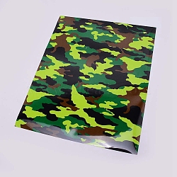 VINYL Heat Transfer Film, Garment Accessories, Rectangle, Lime, 30.5x25cm(DIY-WH0190-99L)