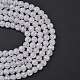 crépitement synthétiques perles de quartz brins(GLAA-S134-6mm-05)-2