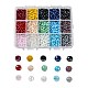 Perles de verre galvanisées 15 couleurs(EGLA-JP0002-02E-4mm)-1